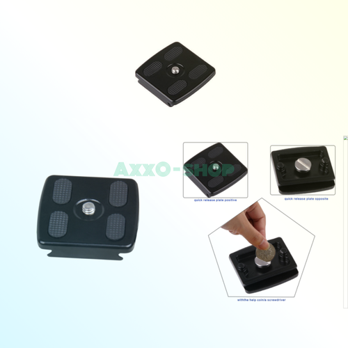 Piastra A Sgancio Rapido Per Treppiede Albinar 9900 | Compatibile Con Teste PH-358/PH-358Q