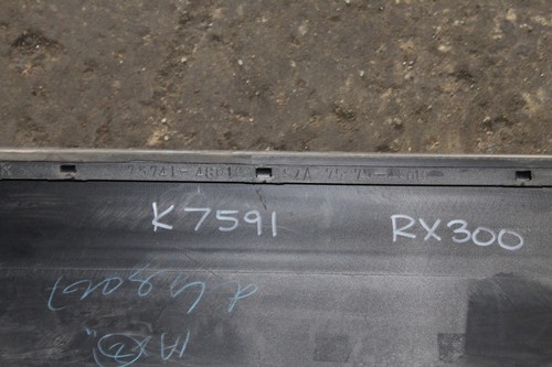1999-2003 LEXUS RX300 EXTERIOR RH PASSENGER MOULDING TRIM ASSEMBLY K7591 - Picture 3 of 11