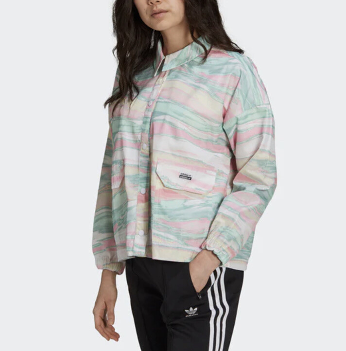 Grey Adidas Pastel Windbreaker Adidas Pastel Camo Long Hoodie Cheap