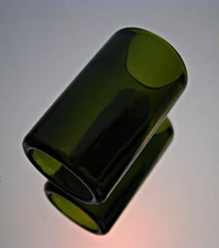 Real BottleNeck Guitar Slide Hand Polished 1 3/4 Cigar Box 6 String Parlor Reso 