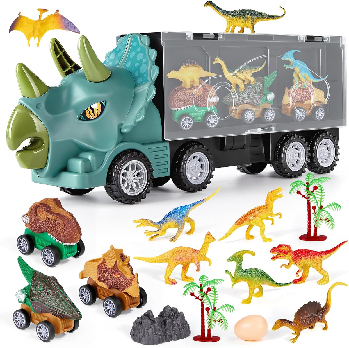 Dinosaur Toys for Boys Years Old, Kids Truck Boys Toys Age 3-6