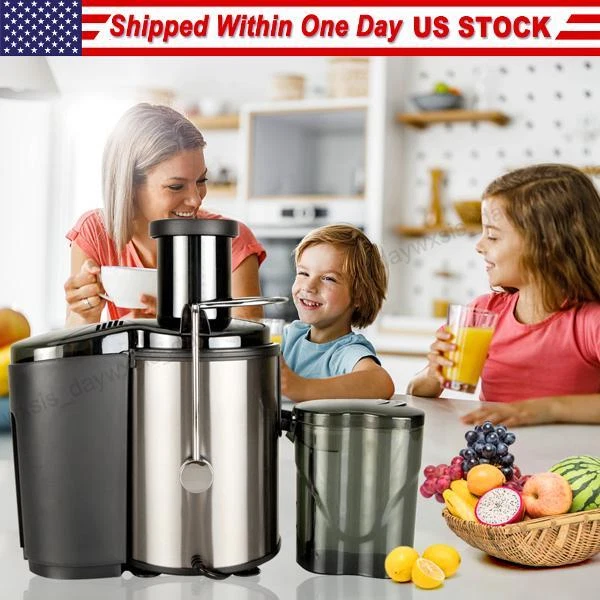 800W Electric Juicer Fruit Vegetable Blender Juice Extractor Citrus Machine  New