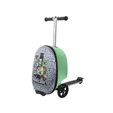 Bioworld Minecraft Kids' 2-in-1 Suitcase 18" and Scooter Luggage