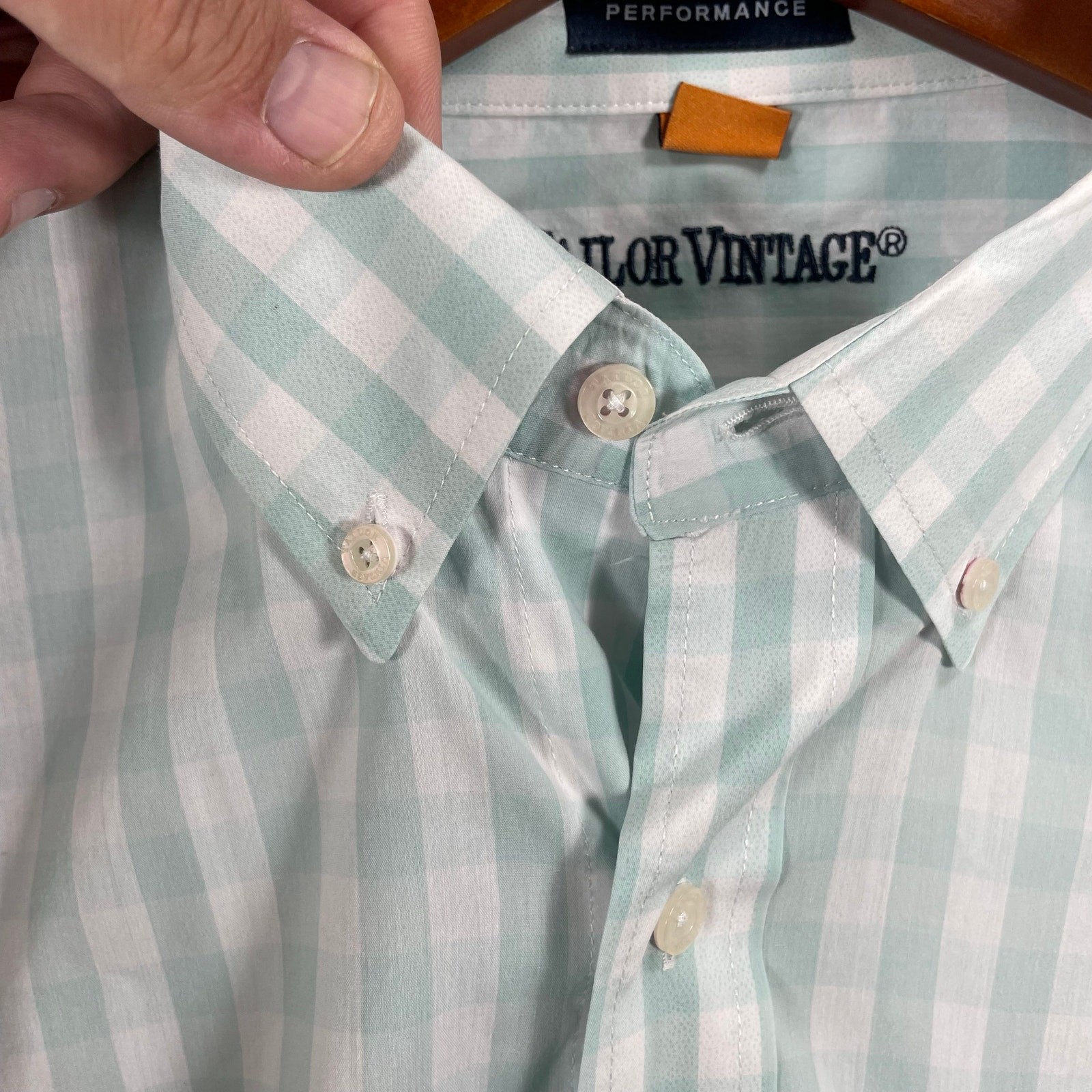 Tailor Vintage Performance Button Down Shirt Men'… - image 4