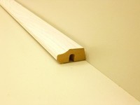 B.S. Bauprogramm DeckenabschlußLeiste 260 Cm 36 X 17 Mm Esche Choco