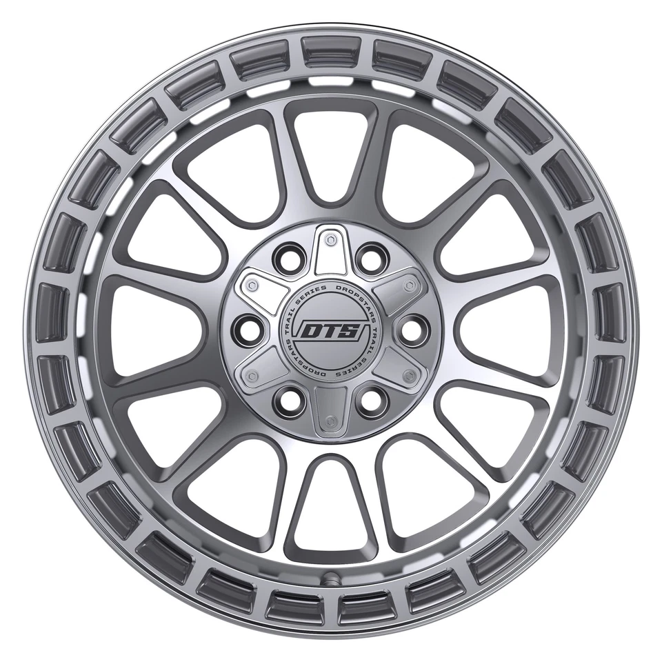 Dropstars 606MS Wheel 20x10 (-19, 6x139.7, 106.2) Silver Single Rim - Изображение 2 из 3