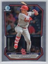 2026 Bowman #BCP-115 JJ Wetherholt Chrome Prospects St. Louis Cardinals