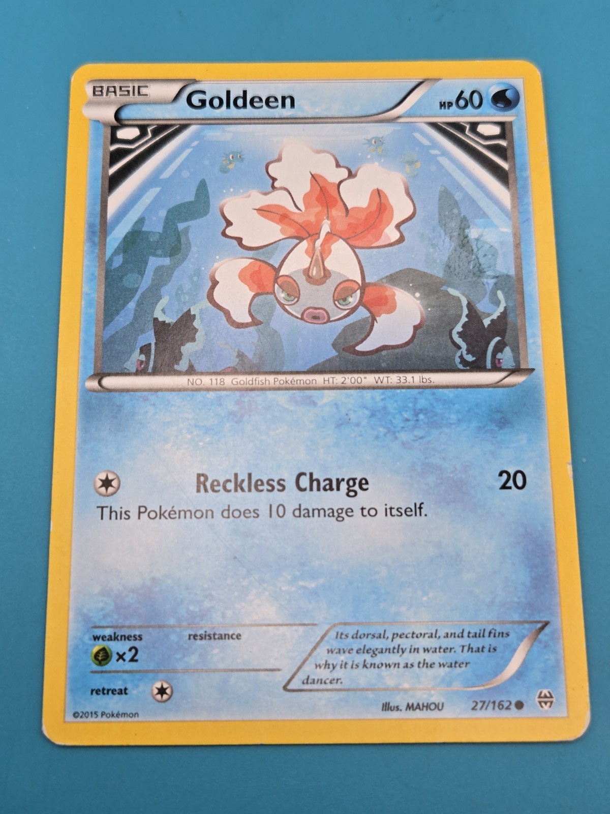 Pokemon - Goldeen- (27/162) - XY Breakthrough  MP