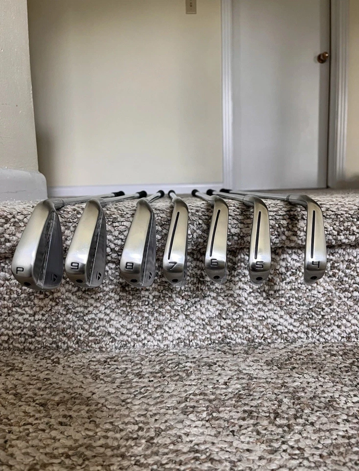 NUEVO JUEGO DE PLANCHA RH Taylormade P790 5-PW MMT 65 Hierros Grafito Regular P-790 Foto 4 de 4