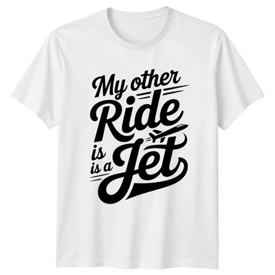 My Other Ride Is A T-Shirt Jet Pilot Luftfahrt Geburtstag Geschenk für Sie und Ihn