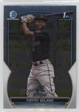 2023 Bowman Chrome Prospects Yoffry Solano #BCP-72 0c6