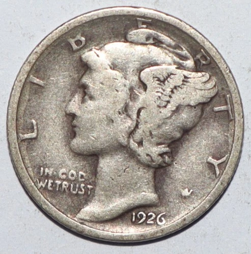 1926 D Mercury Dime FINE (O267)