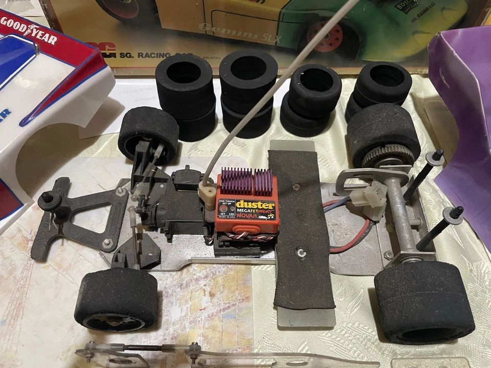 SG Racing Car Gemini SLX 1:12 Electric On road Pan Car 1982 NEW BOXED - Image 2 of 4