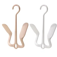 Double Hooks Slipper Drying Rack Shoes Organizer Hanging Shoe Boot Drying Rack