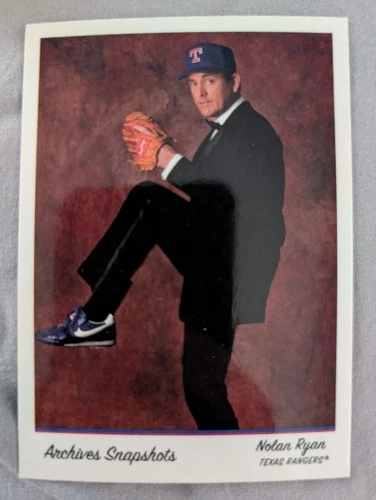 NOLAN RYAN 2016 Topps Archives Snapshots Card PWE