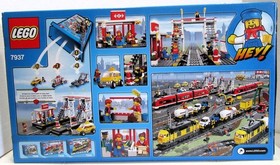 Lego CITY 7937 ~TRAIN STATION ~ Retired NEW SEALED Tracks Taxi Bridge Passengers