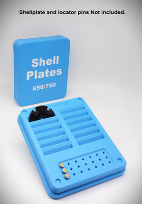 Dillon XL650  XL750 Shell Plate & Locator Pin Storage Case Magnetic Lid By RMD3D