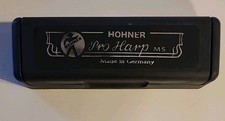 Hohner Pro Harp MS C Harmonica Made In Germany Diatonic Series Modular. Clean 