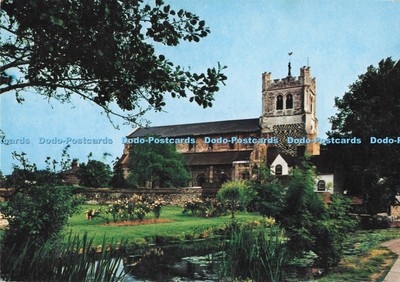 D281232 Essex Waltham Abbey Die Abtei der Graben und der Mühlenbach aktuelle Presse