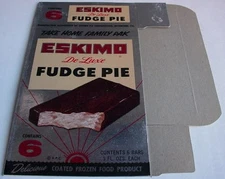 Vintage Eskimo Fudge Pie 1950s Unused