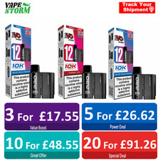 IVG Pro 12 Refill Pods | Refills | Prefilled Pods | 20mg | 10K Puffs - TPD