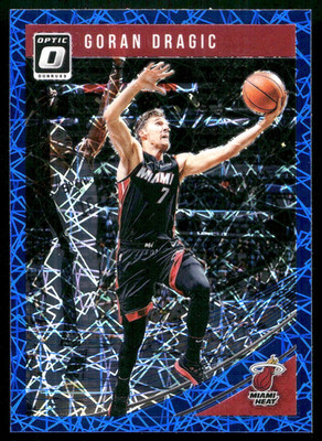 Goran Dragic - 2018-19 Panini Donruss Optic Basketball - Blue Laser Prizm #5
