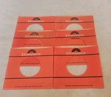 45 RPM 7" RECORD SLEEVES CO. SLEEVE 6 PACK SEE PHOTOS Polydor Records SLV359 