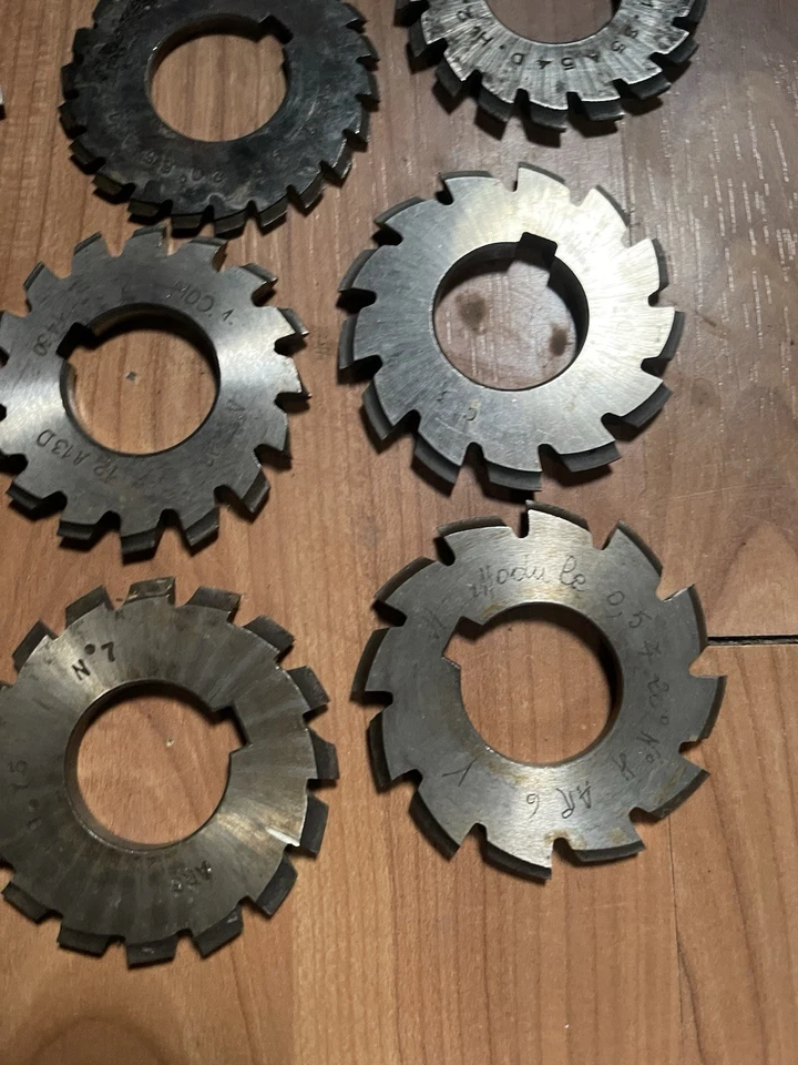 Lot De 14 fraises vis Pignon Horlogerie cutting watchmakers cutter roue - Photo 4/4