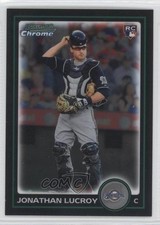 2010 Bowman Draft Chrome Refractor Jonathan Lucroy #BDP22 0c2