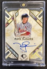2025 Topps Diamond Icons - Autographs Mark McGwire #AC-MMC /25 (AU)