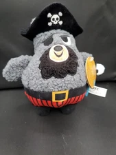 BARK Dog Toy BARKBEAR THE PIRATE Plush Large Squeak Toy NWT Free Shipping 