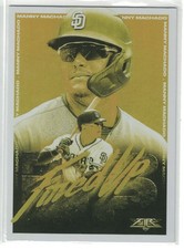 2020 Topps Fire - Fired Up Manny Machado #FIU-15 Gold Minted Foil