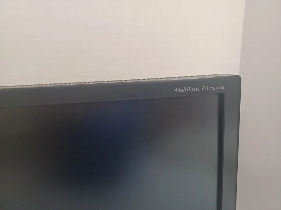 NEC MultiSync 23in LCD Monitor EA232wmi + Stand + Power Supply Tested Works - Image 2 of 4