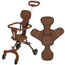 Compact Travel Pram Stroller Baby Lightweight One Hand Fold Buggy Pushchair UK