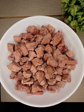 Freeze Dried Beef Liver Dog Treats   Single Ingredient Raw High Protein 3.5oz