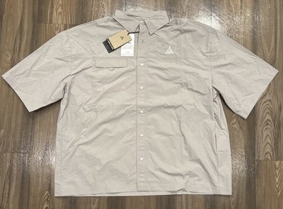 NIKE ACG UV レペル ショートスリーブシャツ L Orb Weaver Nike ACG Orb Weaver UV Repel Short Sleeve Shirt Men's Size Large