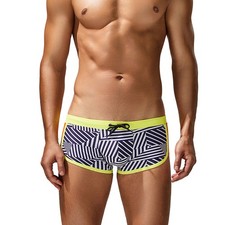 Men's Boy Swimsuits Boxer Shorts Swim Trunks Swimming Summer Swimwear Swimsuit