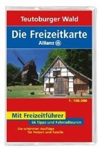 Die Allianz Freizeitkarte Teutoburger Wald 1:100 00... | Buch | Zustand sehr gut