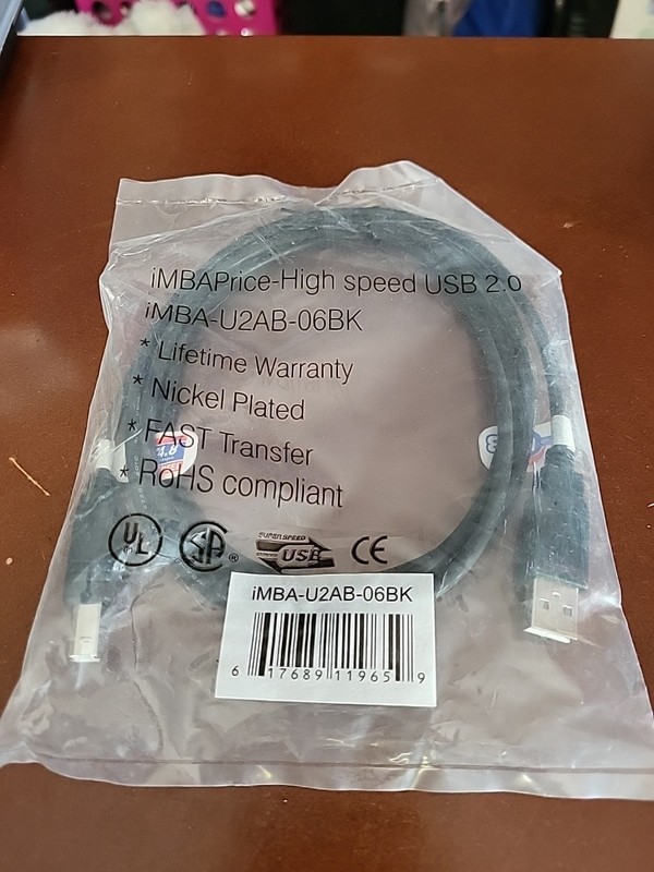 Imbaprice High Speed USB 2.0 Cable