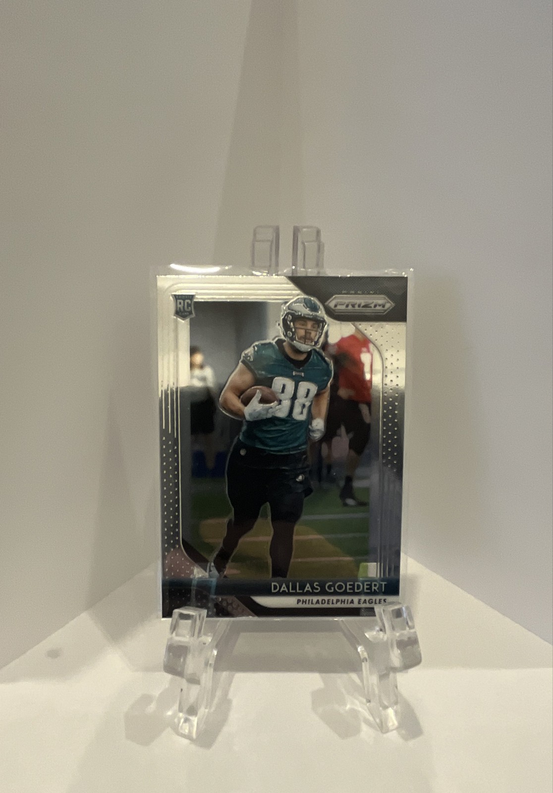 2018 Panini Prizm - Rookie Dallas Goedert #299 (RC) Philadelphia Eagles