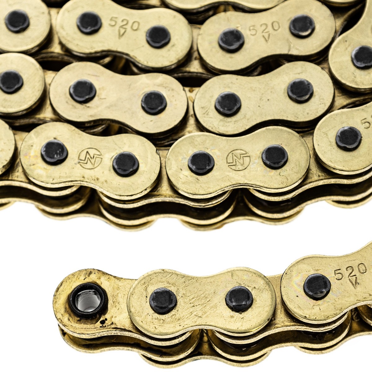 NICHE Gold 520 X-Ring Chain 120 Links With Connecting Master Link