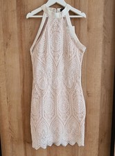 Brand new Missguided mini dress with white lace - XS / 6