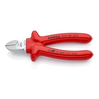 Knipex 70 07 160 Seitenschneider Tauchisoliert Vde-GeprüFt Verchromt 160 Mm