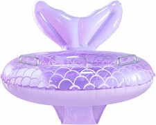 Baby Pool Float, Mermaid Baby Swimming Float, Toddler Swim Trainer, Inflatable P