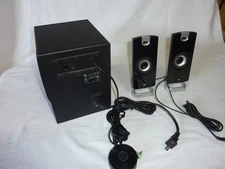 CA-3090 2.1 Speaker System with Subwoofer with 18W of Power