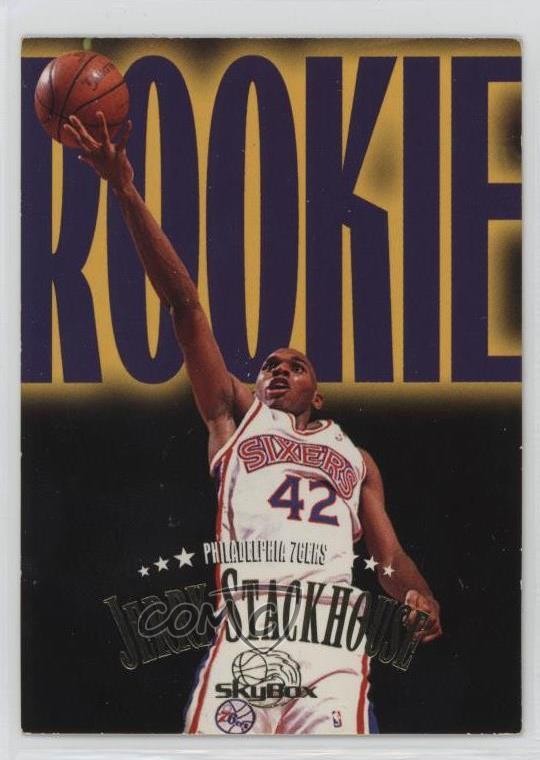 1996 Fleer/Skybox Mountain Dew Jerry Stackhouse Skybox Jerry Stackhouse #4 10ou