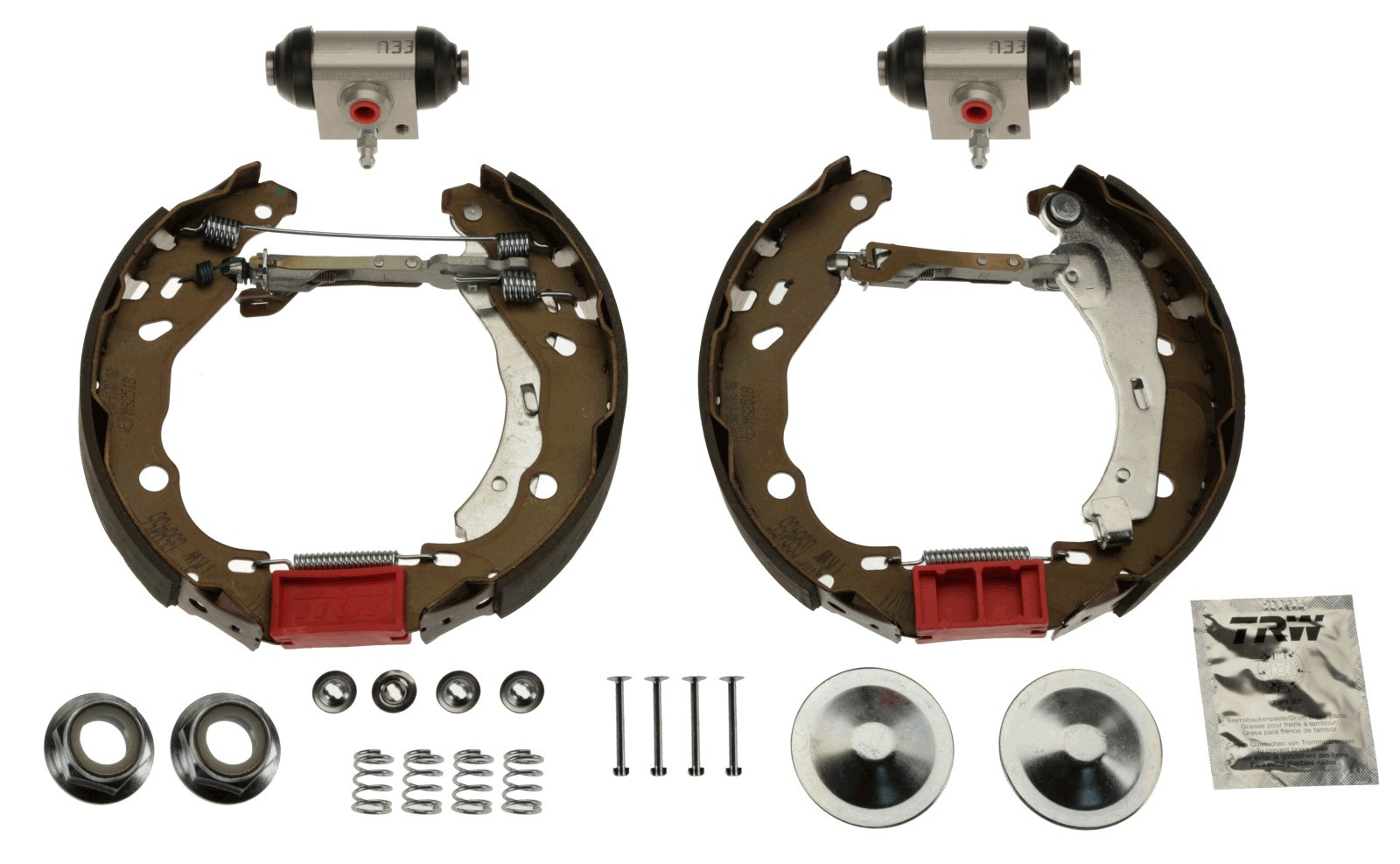 Kit freins à tambour TRW GSK1075 pour Dacia Sandero et Logan II