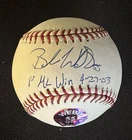 BRANDON WEBB AUTO BALL INSCRIPTION DIAMONDBACKS  AUTOGRAPH BASEBALL