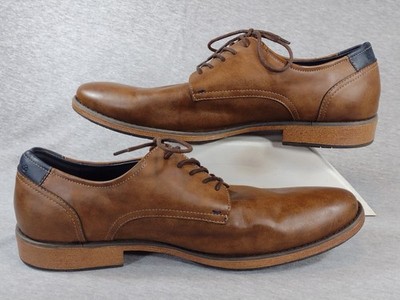 GBX Men\'s Oxfords Shoes Brown Leather Size 12 189fd076-346e-5cc2-b946-  main image 3