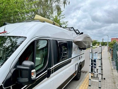 Thule ProBar Flex Querträger High mit 2x Thule Hullavator Pro, Kajakträger
